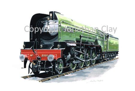 Jonathan Clay Transport Art | LNER P2 2-8-2 New-build No.2007 Prince of ...