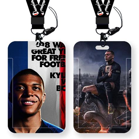 Football Mubape Merchandise Card Holder Student Meal Card School Card Access Control Card Bus ...