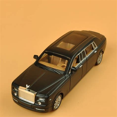 Alloy Rolls Royce Phantom Acousto Optic Extended Version Pull back Car ...