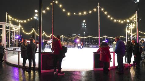 Photos: Skate the skyline at Pier 17's rooftop ice rink Winterland - Metro US