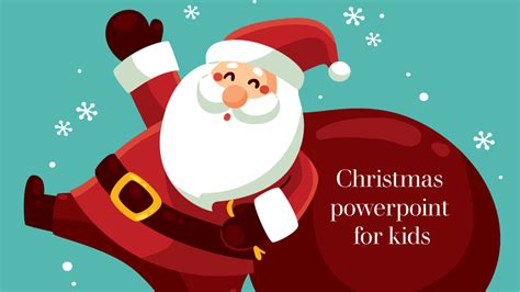 Christmas PowerPoint Template For Kids and Google Slides