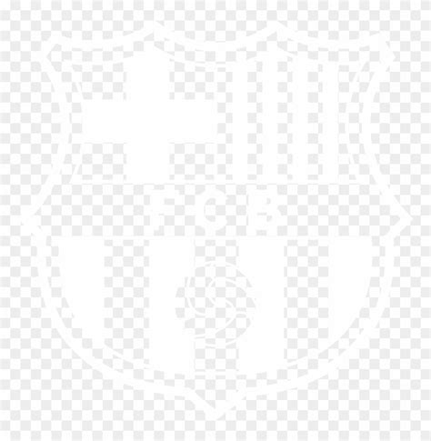 Badge Transparent Black And White - Fc Barcelona Logo Black And White ...