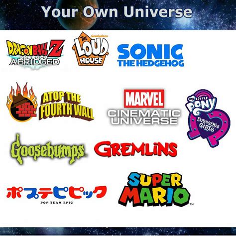 My universe meme by Mrloony96 on DeviantArt