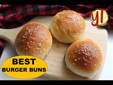 Perfect Burger Buns Recipe - YouTube