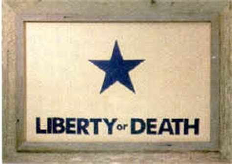 Liberty or Death Flag in Antique Texas Flags - STxOP