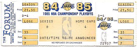 1984–85 Los Angeles Lakers season - Wikipedia
