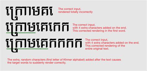 Support for Khmer Script Still Terrible - Pre-V2 Archive of Affinity on ...