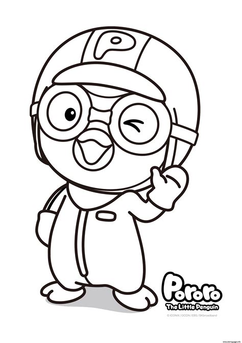 Pororo Coloring Pages