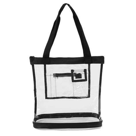 Photo Tote Bag With Clear Pockets | saffgroup.com
