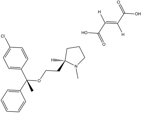 Clemastine Fumarate | CAS NO.:14976-57-9 | GlpBio