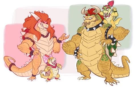 Bowser and Bowsette: BIG and BURLY by Earthsong9405 on DeviantArt | Super mario art, Mario fan ...