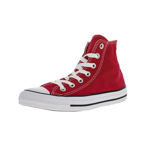 Converse - Converse Chuck Taylor All Star Hi Red High-Top Leather ...