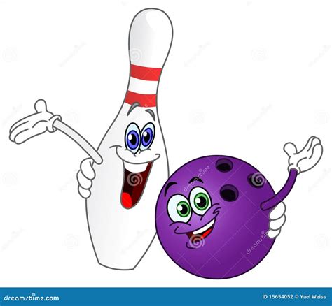 Cartoon Bowling Ball Clip Art