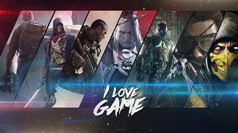 HD wallpaper: i love game digital wallpaper, Call of Duty, The Witcher ...