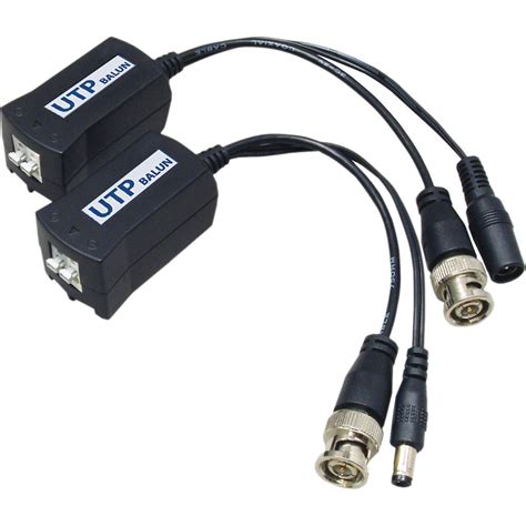 UTP Balun VPB110TK Passive Video Balun with Power VPB110TK B&H