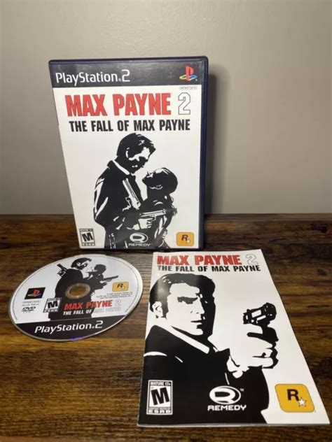 MAX PAYNE 2: Fall Of Max Payne PS2 CIB Complete W/ Manual Mint Disc ...