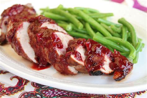 Roasted Pork Tenderloin with Plum Sauce - Our Best Bites