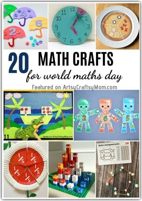 20 Enjoyable Math Crafts and Activities for World Maths Day