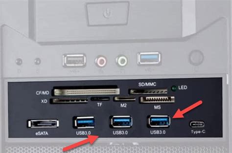 Front Panel of CPU with Label (BackSide) Connectors -Ultimate Guide - Sysprobs