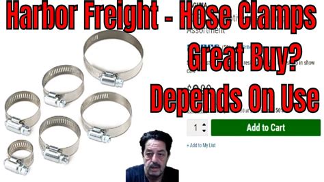 Harbor Freight Hose Clamps Reviewed - YouTube