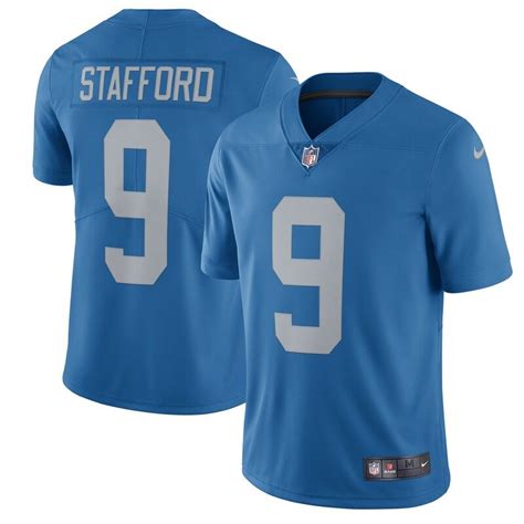 Matthew Stafford Detroit Lions Nike 2017 Throwback Vapor Untouchable Limited Player Jersey ...