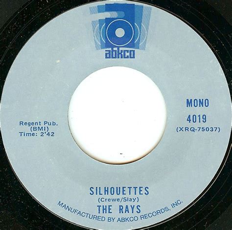 The Rays - Silhouettes / Daddy Cool (Vinyl) | Discogs