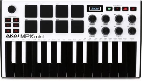 Akai Professional MPK Mini MK III Limited Edition White Bundles | Sweetwater