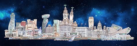 Liverpool Waterfront Art | MarkMyInk