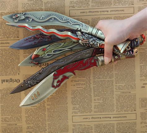 6 Types Cross fire CF 2015 around the new weapon Jonno Nepal dagger knife CF weapons models ...