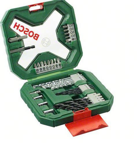 Bosch Accessories 2607010608 X-Line 34-piece Universal drill bit set ...