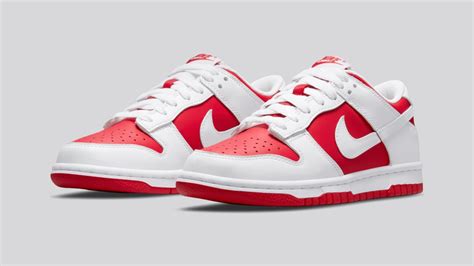 Nike Dunk Low - White/University Red | Shelflife