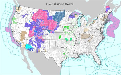 NOAA: Winter storm warnings-watches issued for 15 U.S. states -- Earth ...