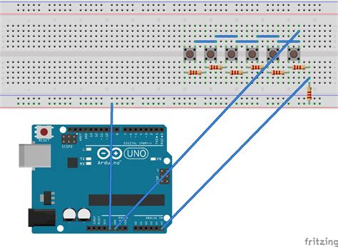 What maximum number of buttons i can connect to Arduino (100 buttons and more) - Electrical ...