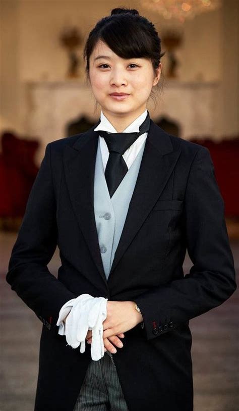 Butler Dressed In Formal Work Uniform in 2020 | Butler outfit, Women ...