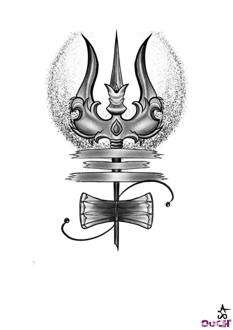 Trishul tattoo idea | Shiva tattoo, Om tattoo design, Buddha tattoo design