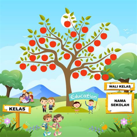 Jual banner pohon literasi sekolah | Shopee Indonesia