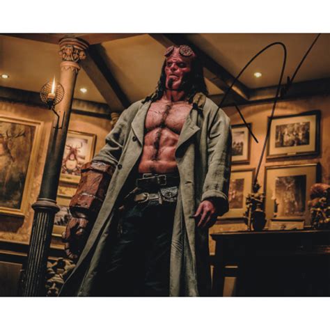 David Harbour Autographed 8"x10" Photo (Hellboy)