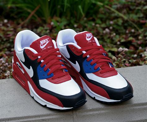 Nike Air Max 90 Red/White-Blue