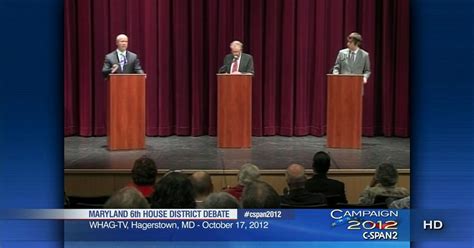 Maryland 6th Congressional District Debate | October 17, 2012 | C-SPAN.org