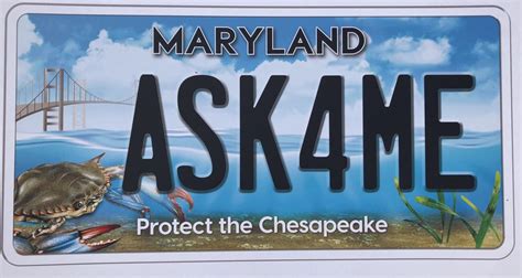 Maryland unveils newest Chesapeake Bay license plate design | Local News | somdnews.com