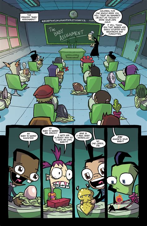 Invader Zim Issue 45 | Read Invader Zim Issue 45 comic online in high ...