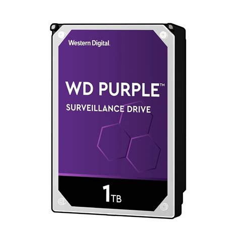 WD Purple 1TB HDD Surveillance Hard Disk Drive Western Digital 5400RPM ...