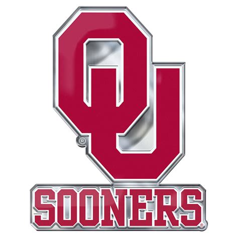 Oklahoma Sooners Auto Emblem Color Alternate Logo - Sports Fan Shop