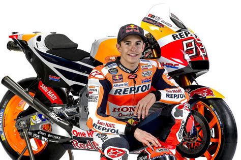 Marc Marquez, Repsol Honda Team at Repsol Honda Team launch