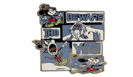 Disney Expedition Everest Pin - Beware of the Yeti-Pins-6870