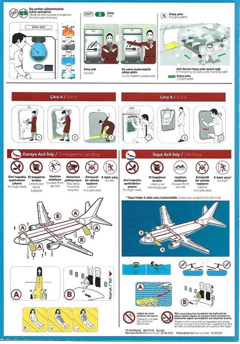 Boeing 737-9 MAX | Safety Cards