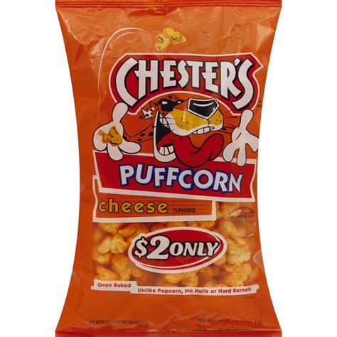 Chesters Puffcorn, Cheese Flavored | Cheese & Puffed Snacks | Fairvalue ...