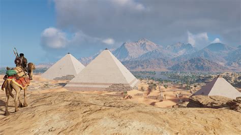 Pyramid of Giza, Assassin's Creed, video games, Assassin's Creed: Origins HD wallpaper ...