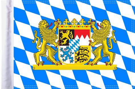 Bavaria Motorcycle Flag