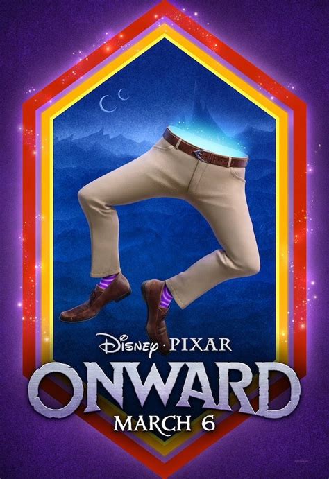 Disney•Pixar Reveals New Character Posters for "Onward"